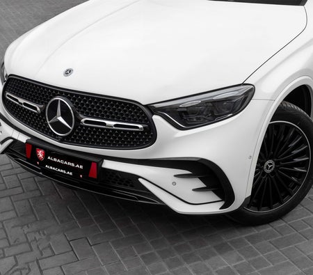 White Mercedes Benz GLC Premium Plus 2024