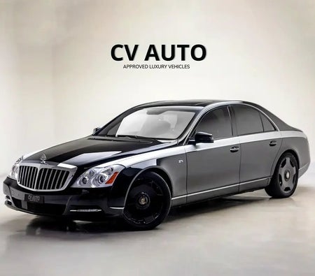 zwart Mercedes Maybach 57 2011 zwart Mercedes Maybach 57 2011