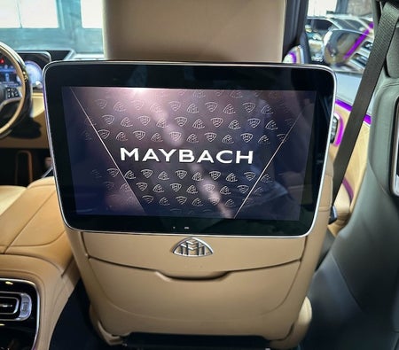 Beige Mercedes Benz Maybach S680 2023