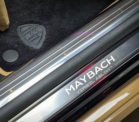 Beige Mercedes Benz Maybach S680 2023