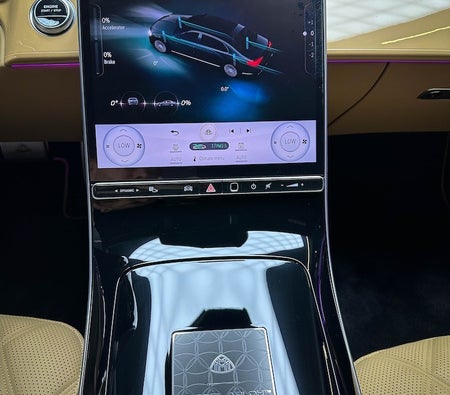 Beige Mercedes Benz Maybach S680 2023