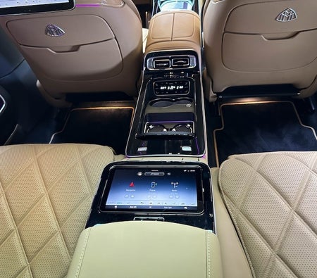 Beige Mercedes Benz Maybach S680 2023