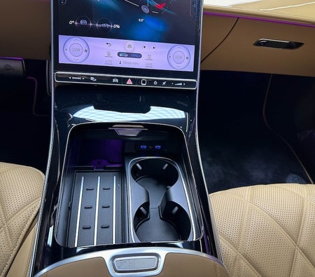 Beige Mercedes Benz Maybach S680 2023