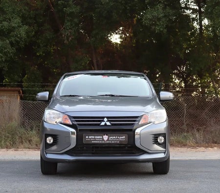 Gray Mitsubishi Attrage GLX Top Line 2023 Gray Mitsubishi Attrage GLX Top Line 2023