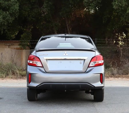 Gray Mitsubishi Attrage GLX Top Line 2023