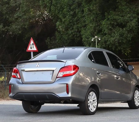 Gray Mitsubishi Attrage GLX Top Line 2023 Gray Mitsubishi Attrage GLX Top Line 2023