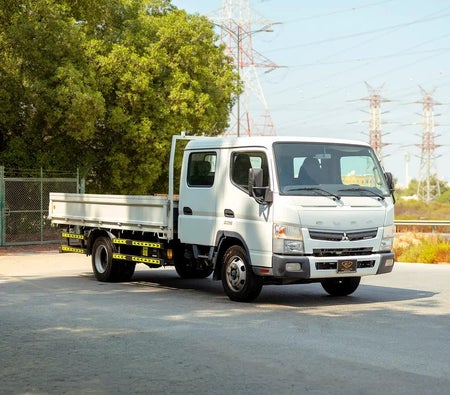 White Mitsubishi Canter 2022