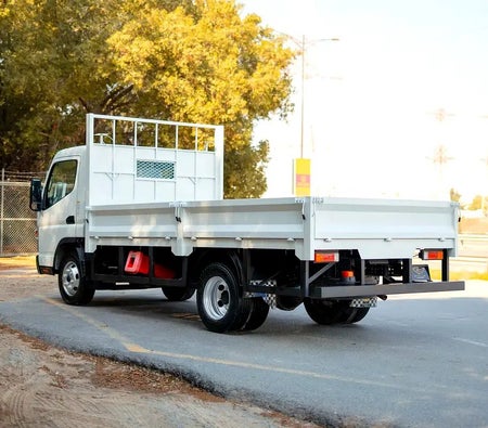 White Mitsubishi Canter 2022