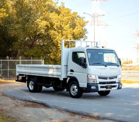 White Mitsubishi Canter 2022