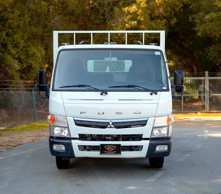 White Mitsubishi Canter 2022