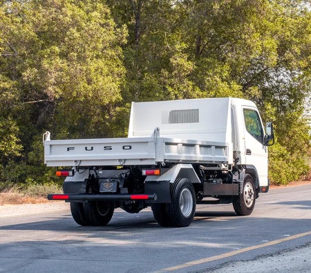 White Mitsubishi Canter 2024