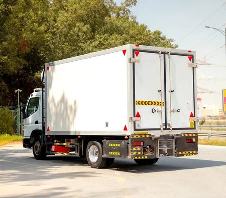 White Mitsubishi Canter 2020