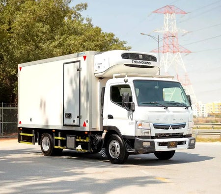 White Mitsubishi Canter 2020