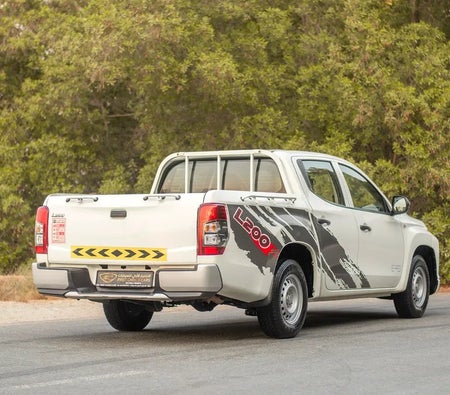 White Mitsubishi L200 Double Cab GLX 2021