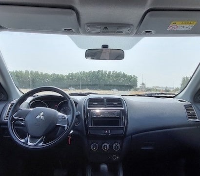 White Mitsubishi ASX GLX 2022