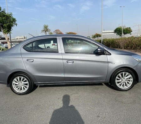 Gray Mitsubishi Attrage GLX 2019