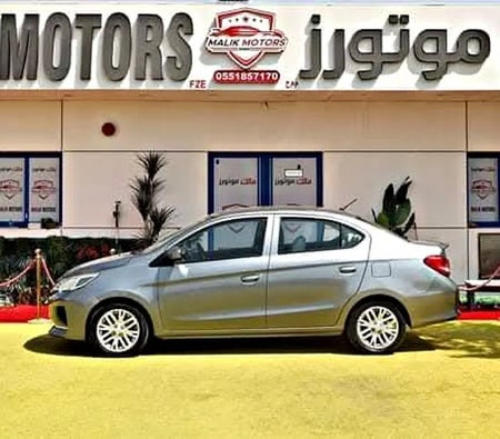 Gray Mitsubishi Attrage GLS 2022