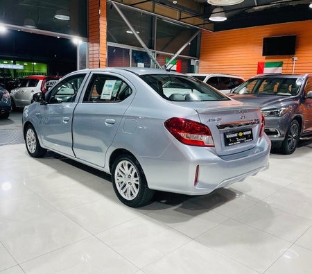 Silver Mitsubishi Attrage GLX Medium Line 2022