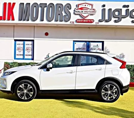 White Mitsubishi Eclipse Cross 2019