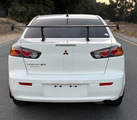White Mitsubishi Lancer Other 2015