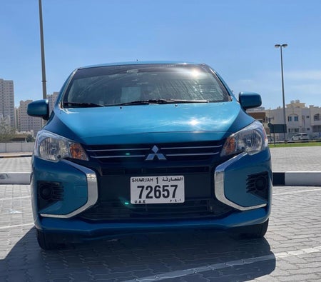 Blue Mitsubishi Mirage 2021 Blue Mitsubishi Mirage 2021