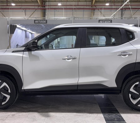 Silber Nissan Magnite S 2025