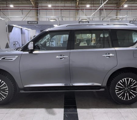 Gray Nissan Patrol SE Platinum City 2024
