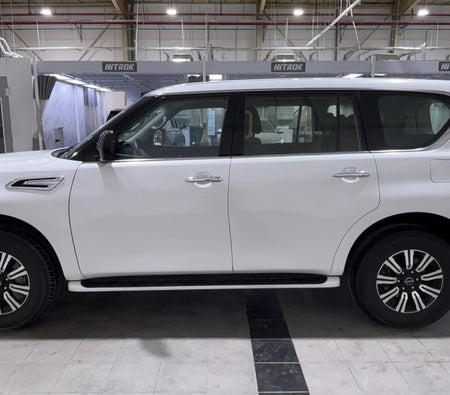 White Nissan Patrol XE 2024