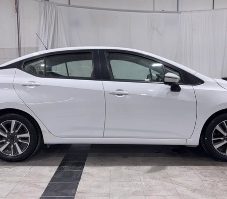 White Nissan Sunny SL 2023