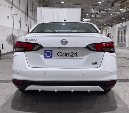 White Nissan Sunny SL 2023