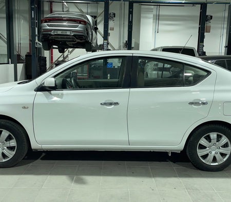 White Nissan Sunny SV 2023
