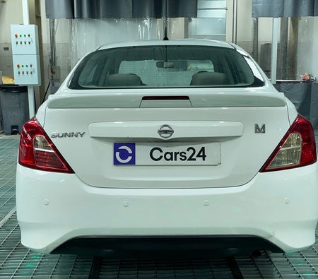 White Nissan Sunny SV 2023