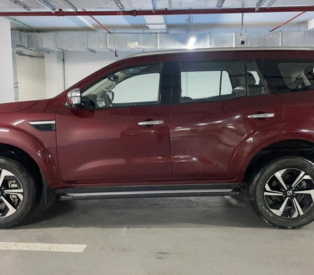 Red Nissan Xterra PLATINIUM 2024