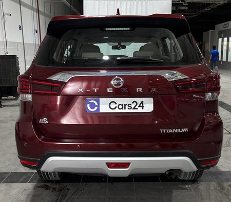 Red Nissan Xterra Titanium 2023