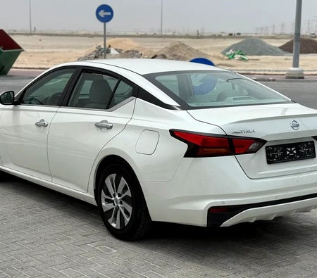 White Nissan Altima S 2020
