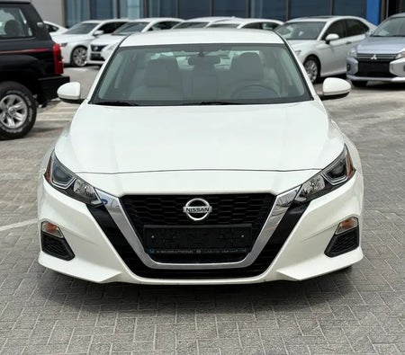 White Nissan Altima S 2020