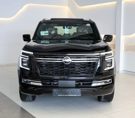 Черный Nissan Patrol LE Platinum 2026 Черный Nissan Patrol LE Platinum 2026