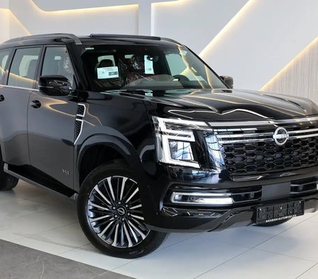 Черный Nissan Patrol LE Platinum 2026 Черный Nissan Patrol LE Platinum 2026