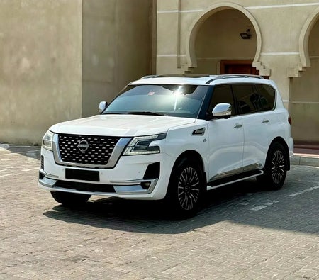Blanco Nissan Patrol LE Platinum 2013 Blanco Nissan Patrol LE Platinum 2013