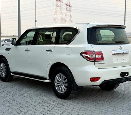 White Nissan Patrol LE Titanium 2019