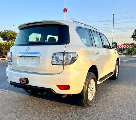 White Nissan Patrol LE 2019