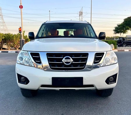 White Nissan Patrol LE 2019