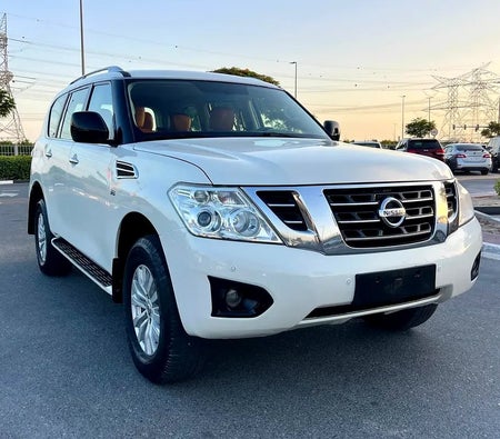 White Nissan Patrol LE 2019