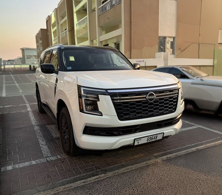 White Nissan Patrol Platinum 2026 White Nissan Patrol Platinum 2026