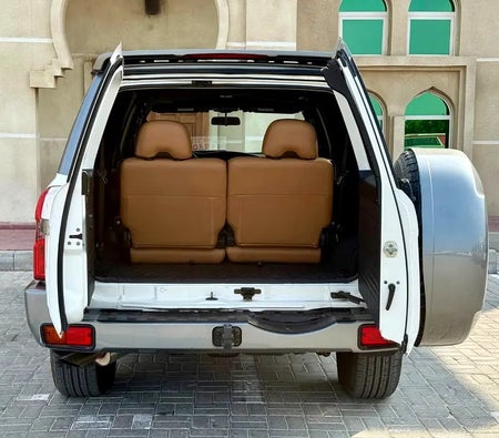 White Nissan Patrol Super Safari 2020