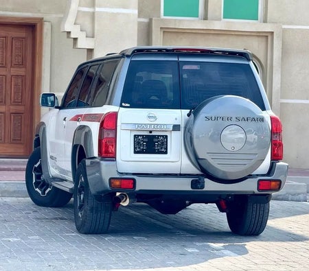 White Nissan Patrol Super Safari 2020