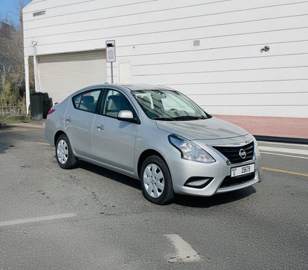 Silver Nissan Sunny 2024