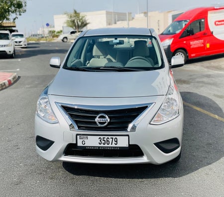 Silver Nissan Sunny 2024