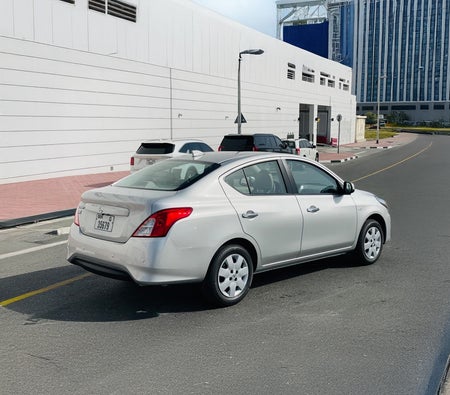 Silver Nissan Sunny 2024