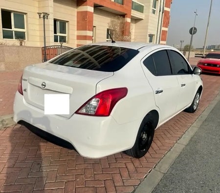 White Nissan Sunny SV 2022